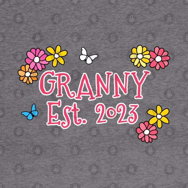 Granny Est 2023 Mother's Day Mothering Sunday by doodlerob